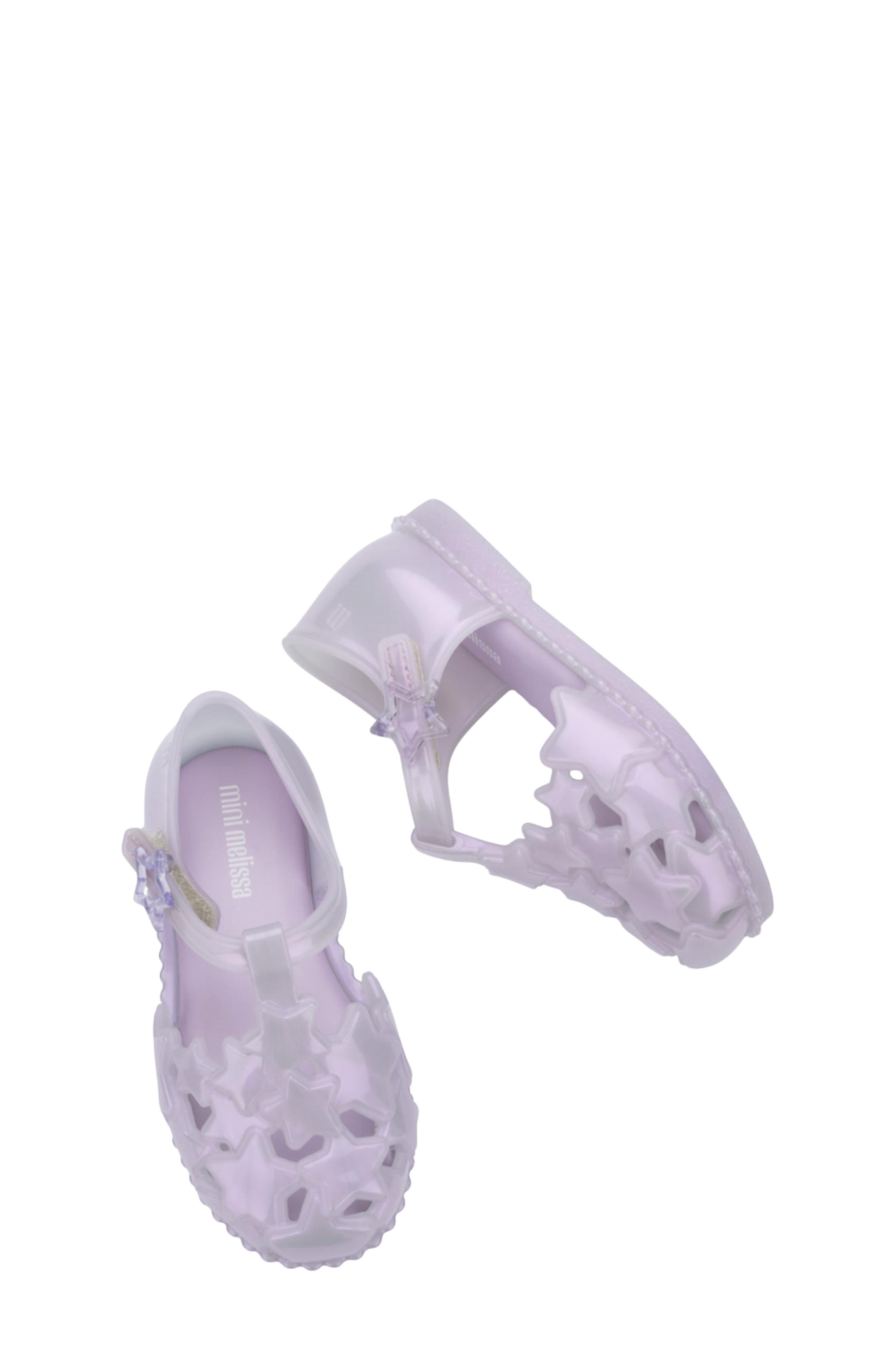 Starry Baby T-Strap Shoe, Alternate, color, PEARLY LILAC