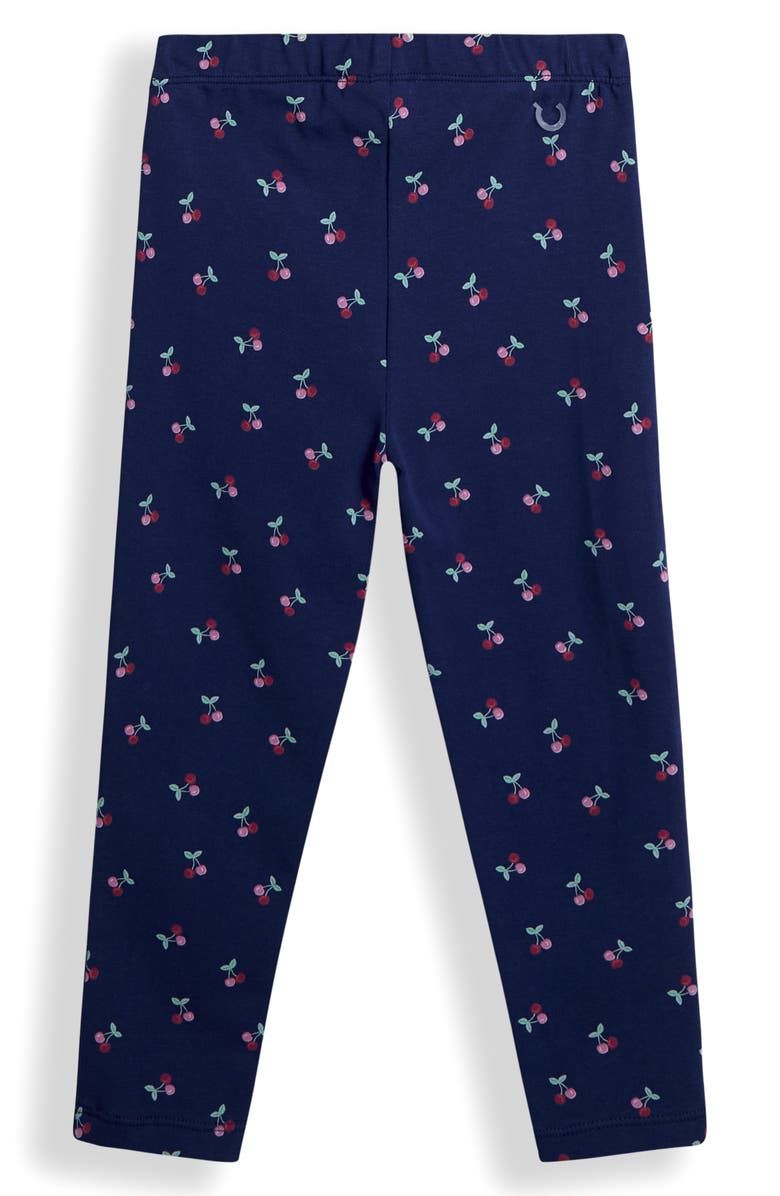 JOJO MAMAN BEBE Crochet Collar Sweatshirt & Leggings, Alternate, color, Berry