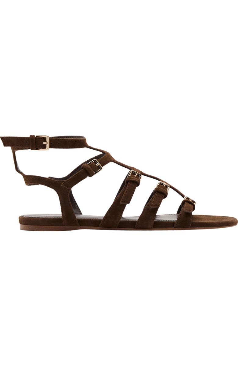 MANGO Ankle Strap Sandal, Alternate, color,