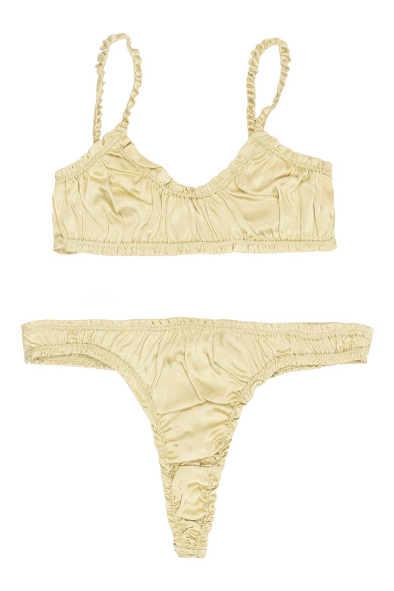 Lila Bralette, Alternate, color, WILLOW GREEN