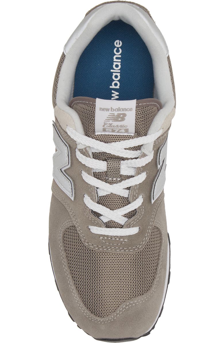 New Balance Kids' 574 Core Sneaker, Alternate, color, Grey