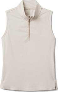 Rhone Course to Court Sleeveless Half Zip Top
