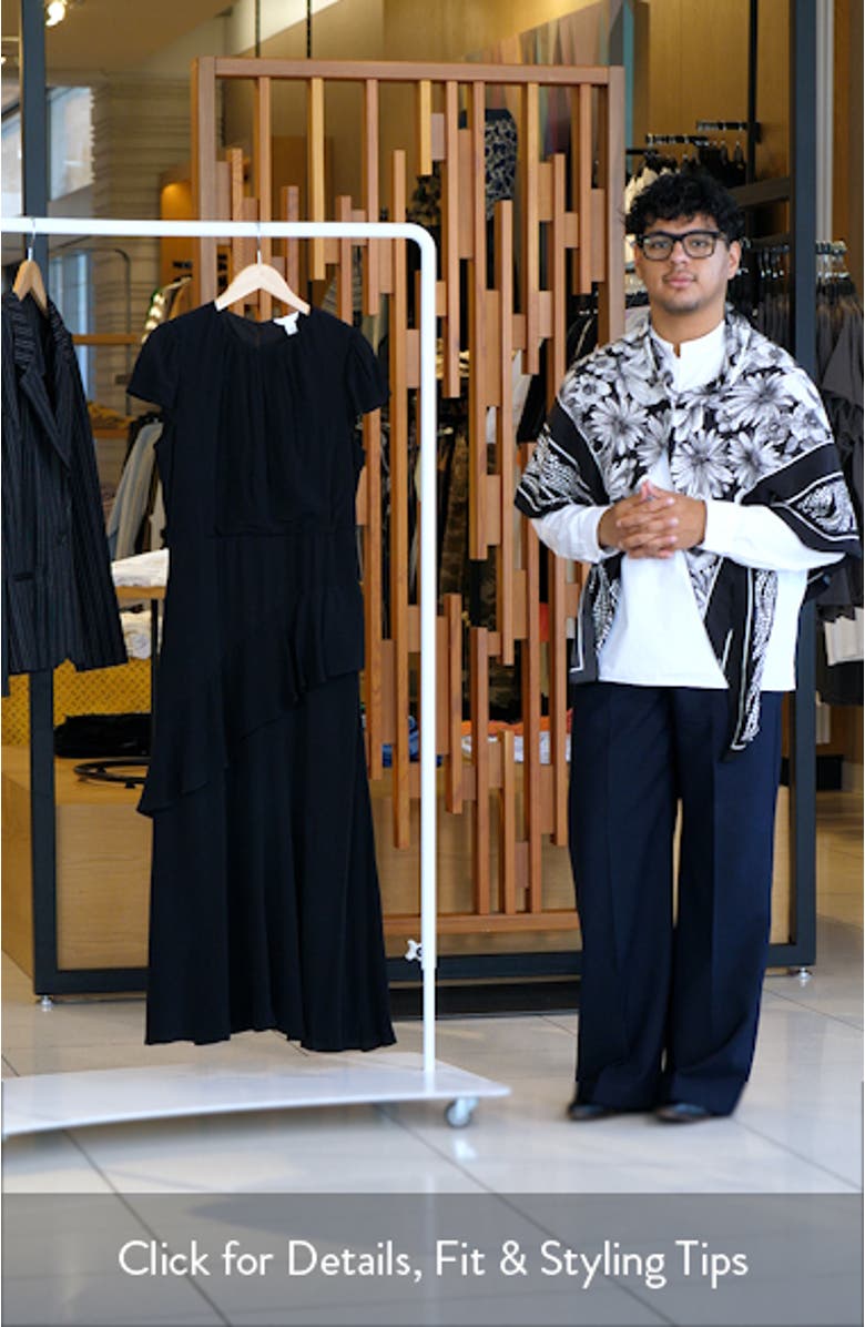 Cap Sleeve Ruffle Dress, sales video thumbnail