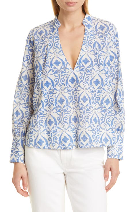 Freya Floral Embroidered Cotton Top