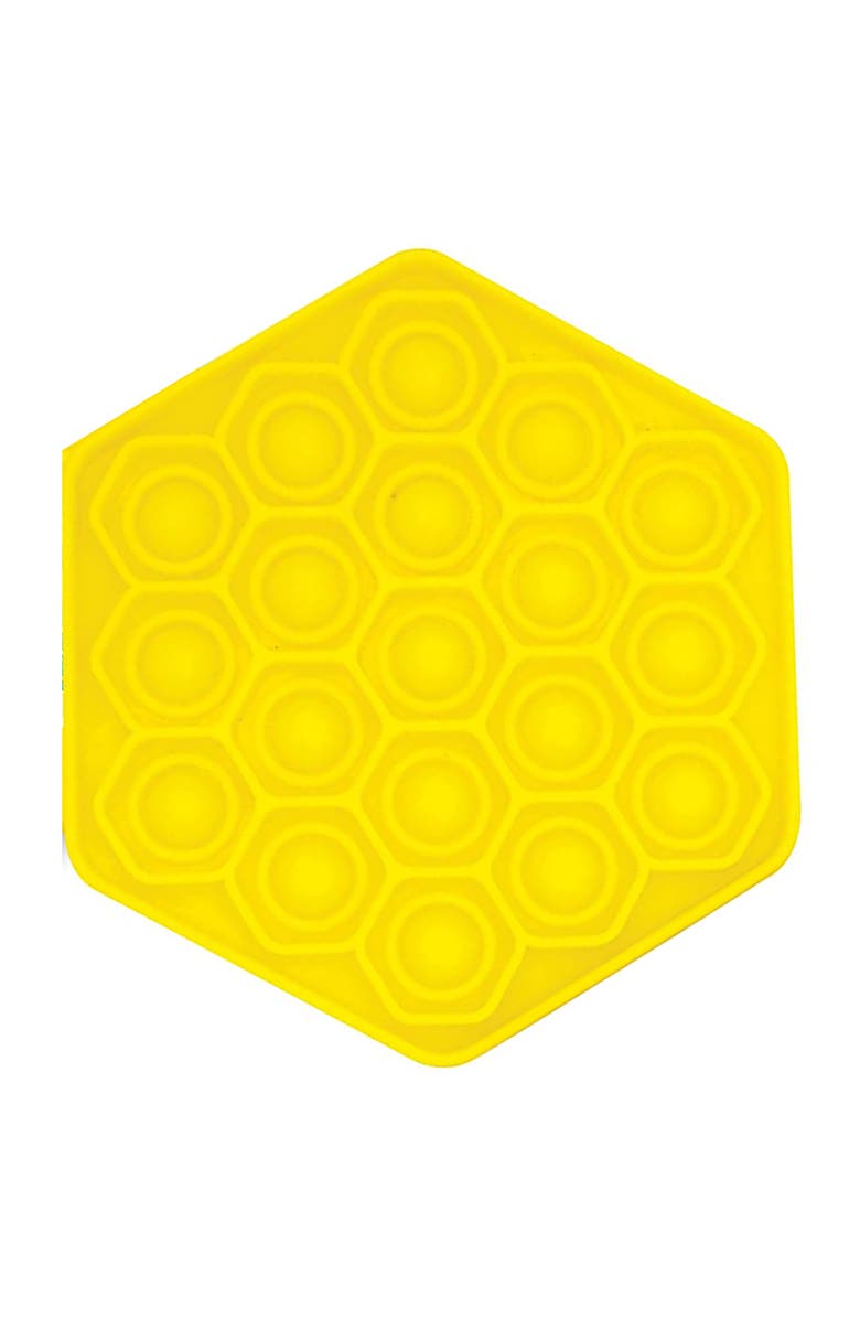 FoxMind Games Go Pop! Hexo, The Original and Ingenious Tactile Game, Alternate, color, Multicolored