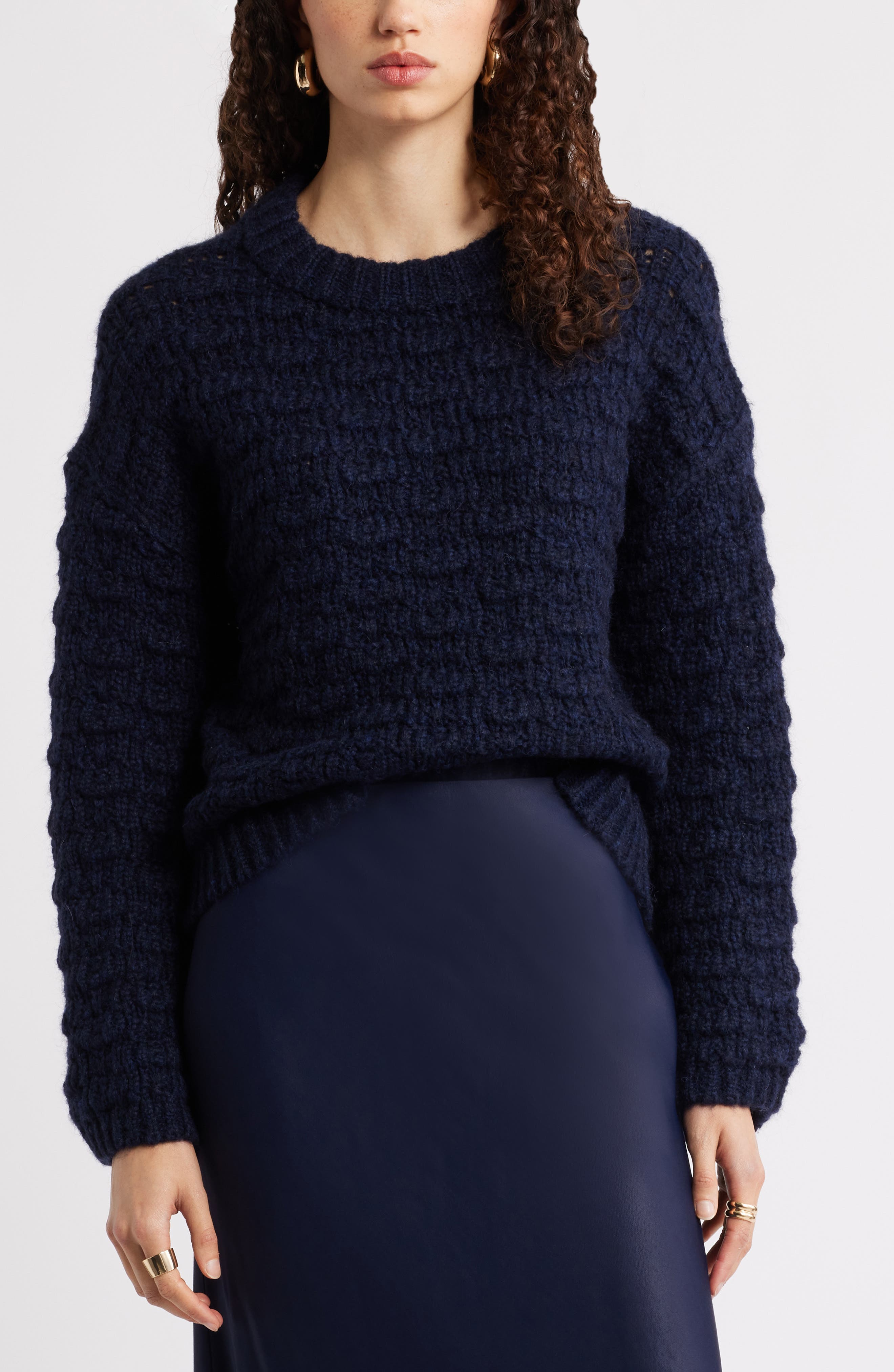 NAVY HEATHER