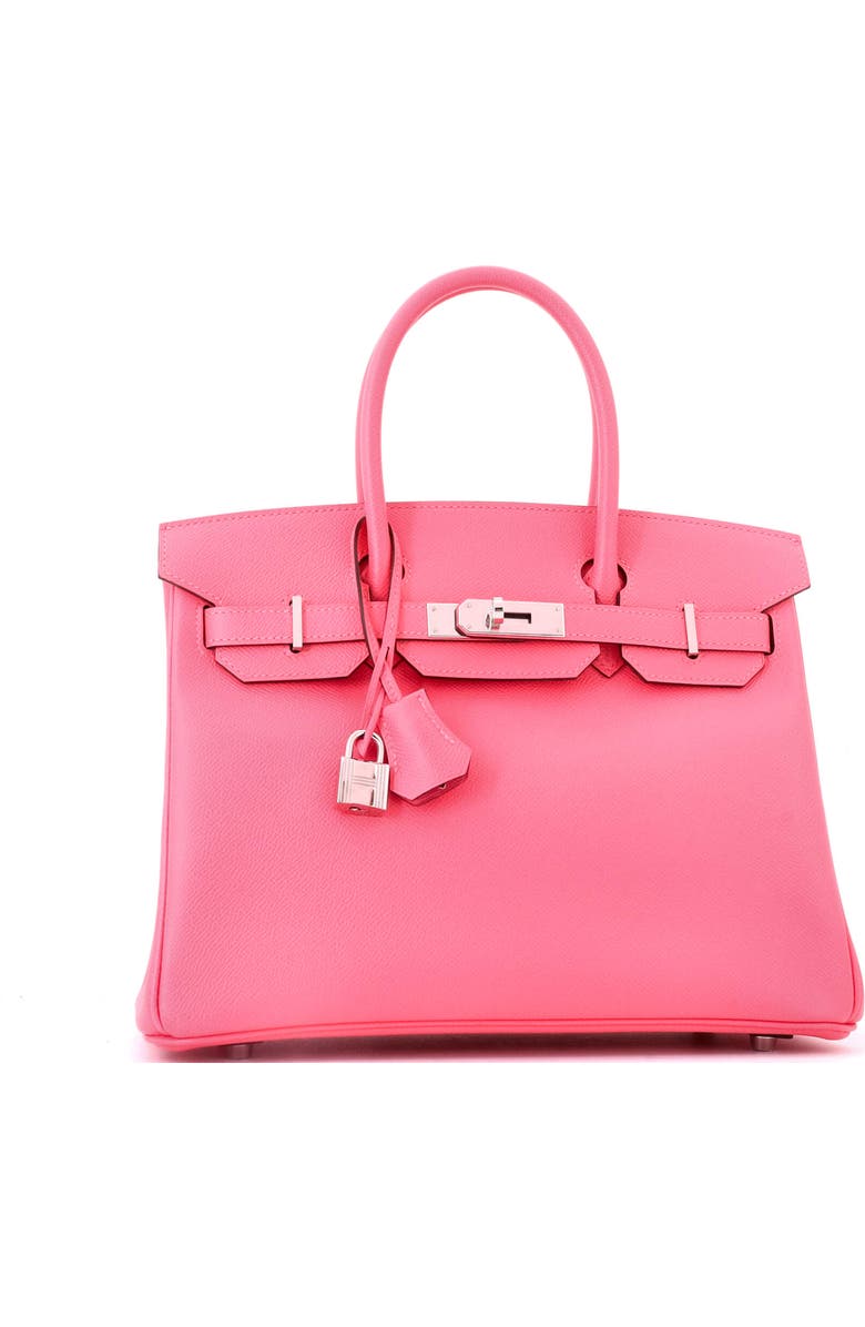 81034712 Birkin Handbag Pink Epsom with Palladium Hardware 30, Alternate, color,