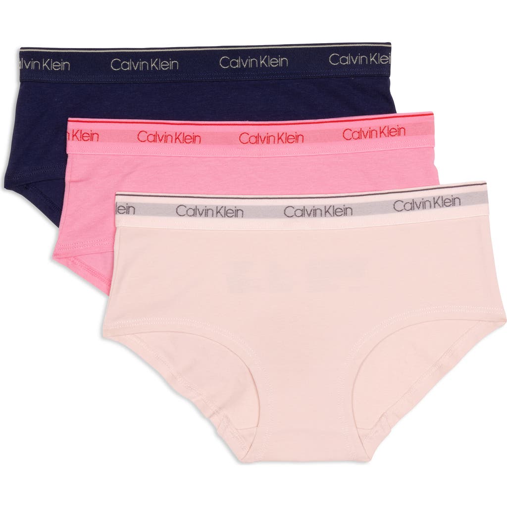 Calvin Klein Kids' 3-pack Hipster Briefs In Multi