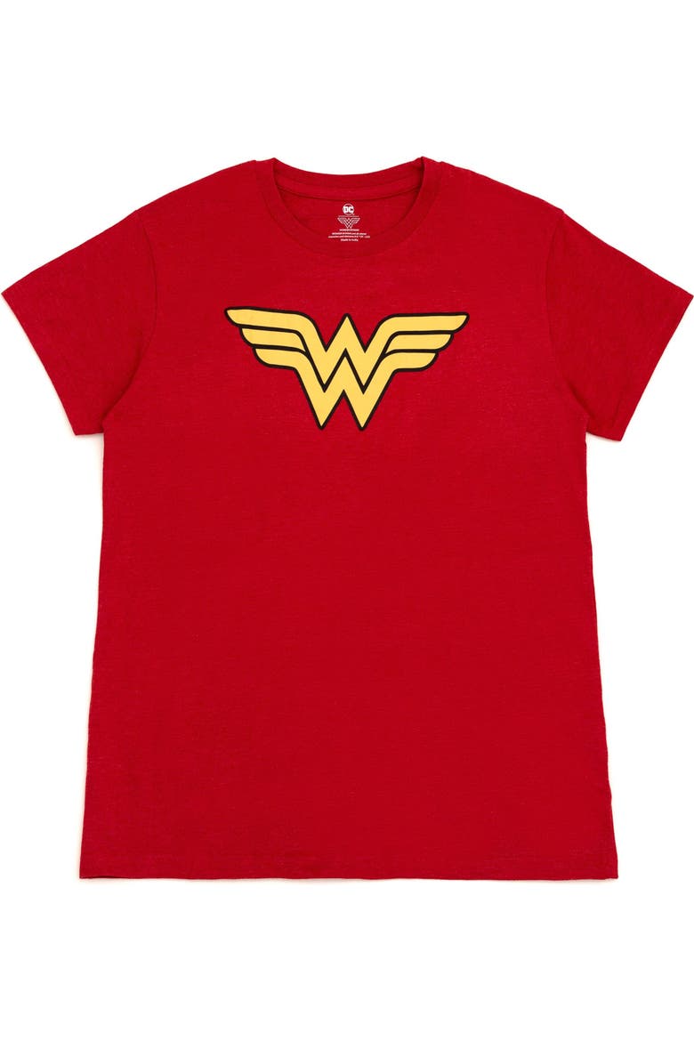 Justice League T-Shirt, Alternate, color, Wonder Woman Crimson