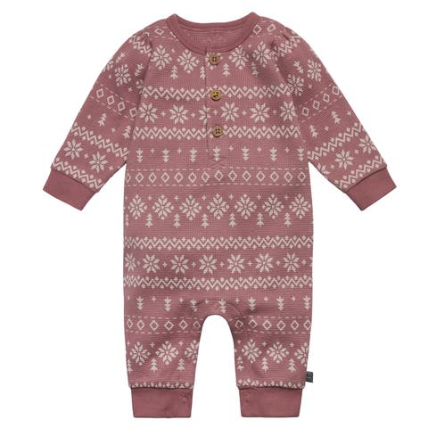 Waffle Knit Romper (Baby)