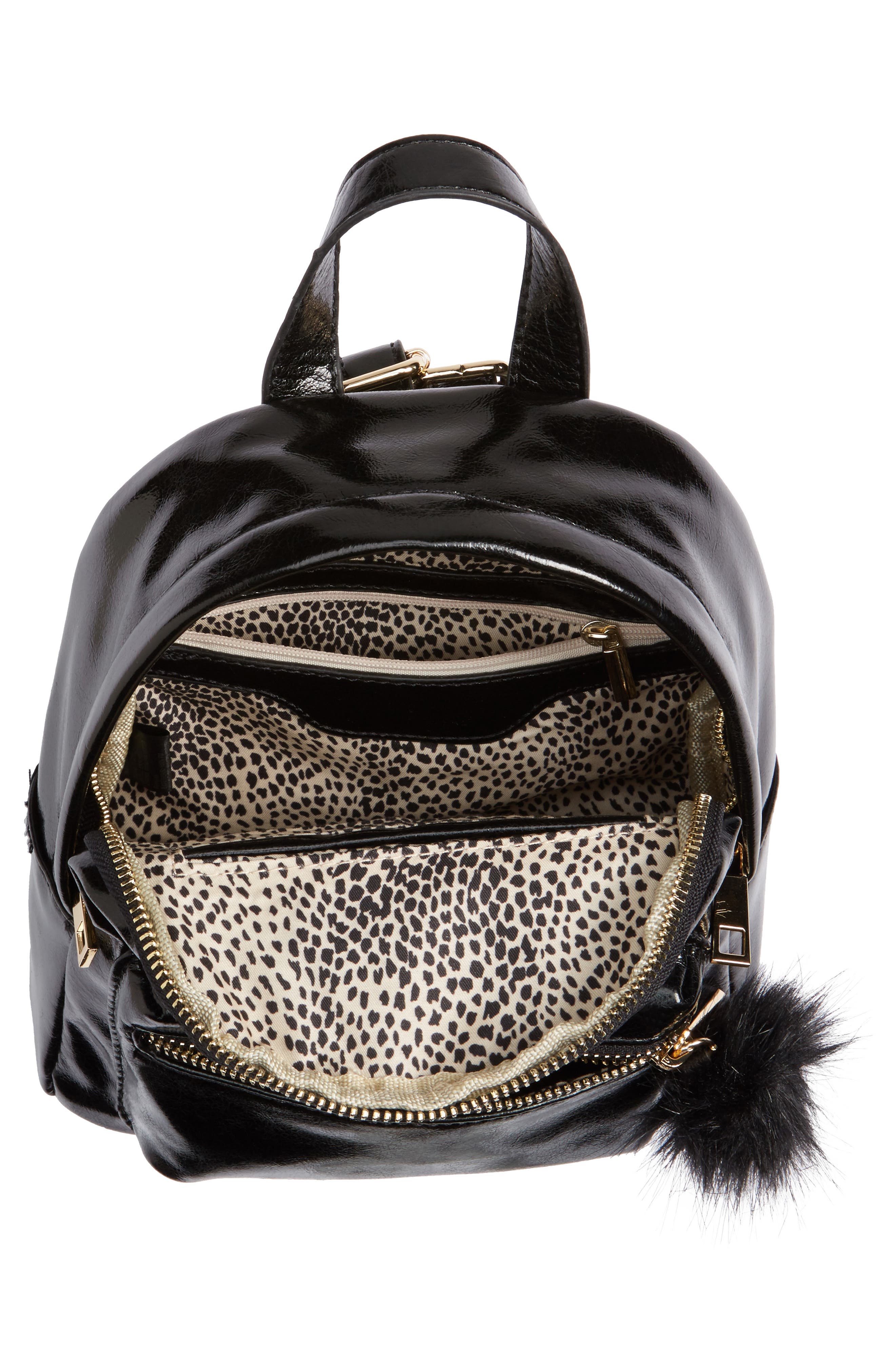 BP. Faux Leather Mini Backpack, Alternate, color, 