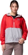 Columbia Women's Columbia Red/Grey Georgia Bulldogs Spire Hoodie Windbreaker