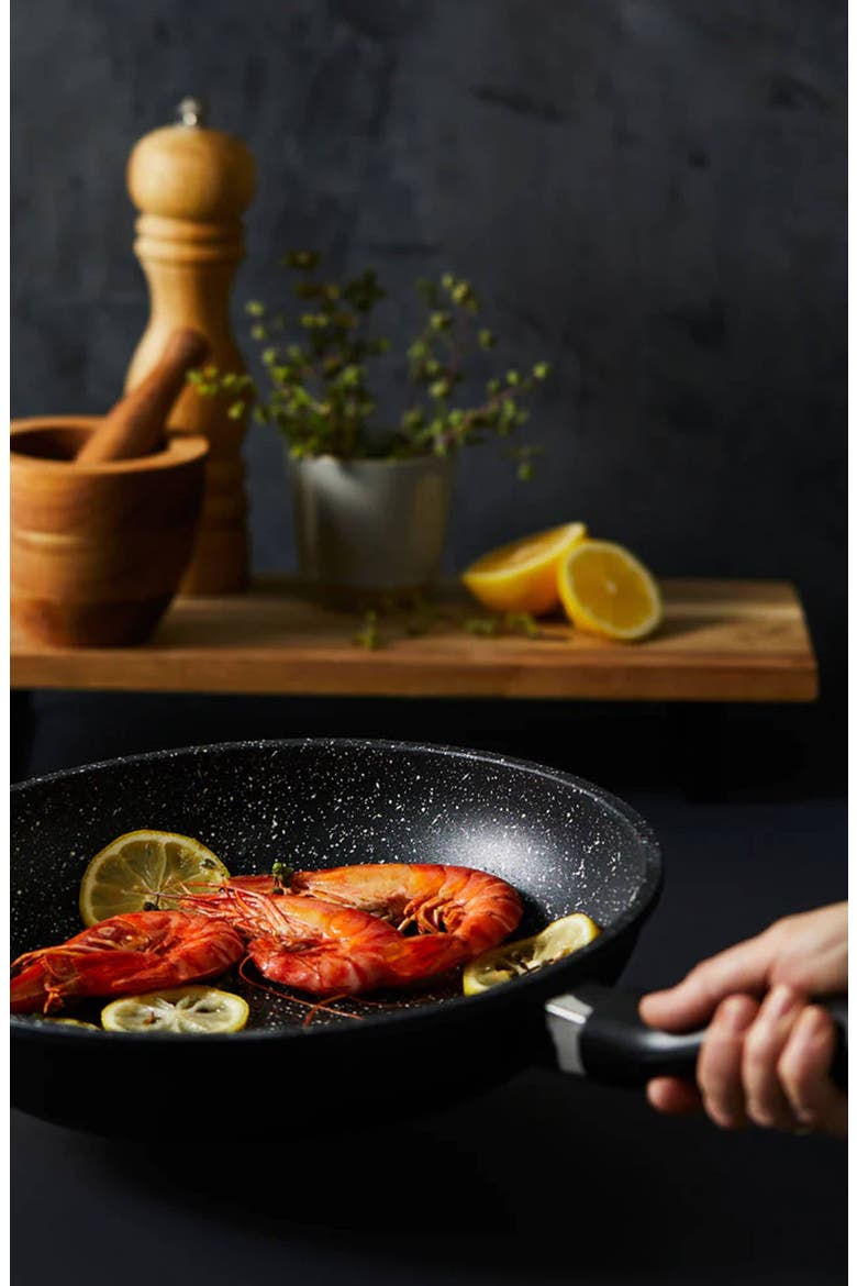 STONE™ 11" Frypan, Alternate, color, BLACK