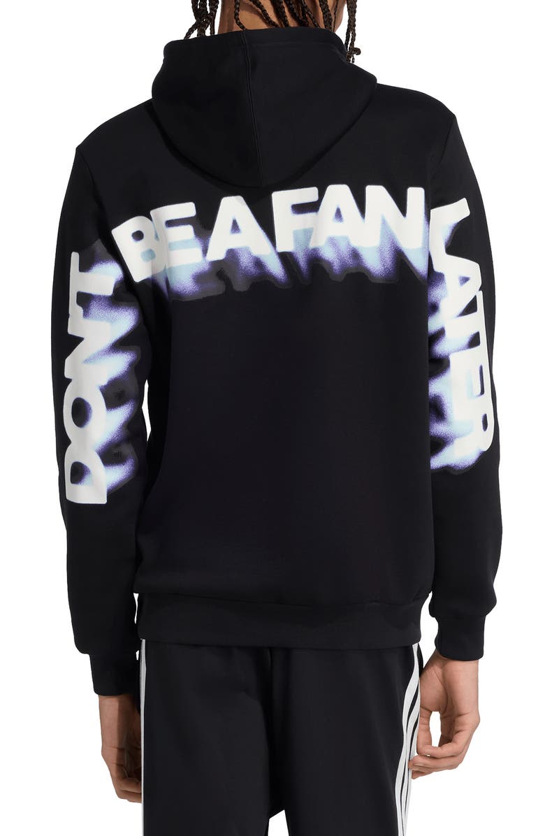 adidas x Overtime Don't Be A Fan Later Graphic Hoodie, Alternate, color, 