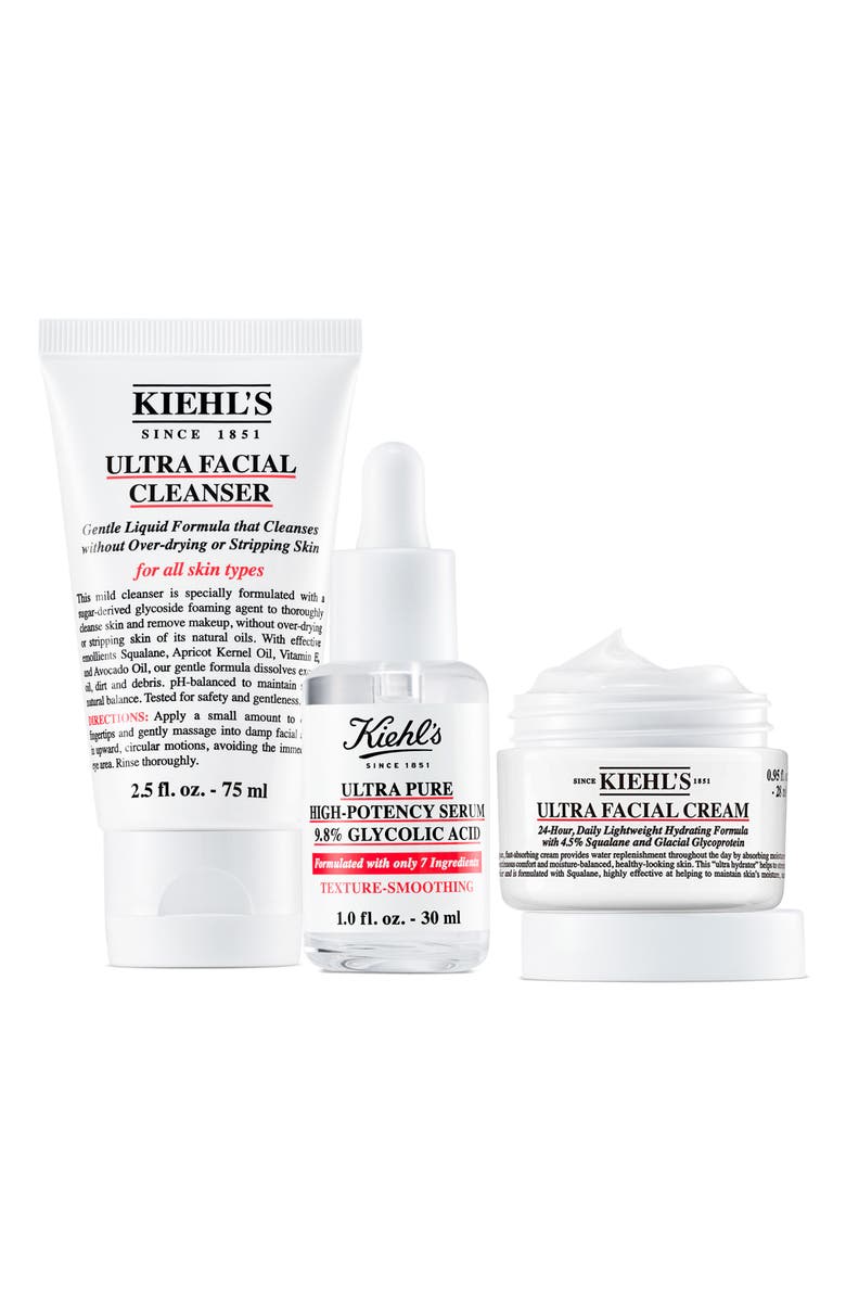 Kiehl's Since 1851 Pure Serum Texture Skin Care Set USD $73 Value, Alternate, color, 