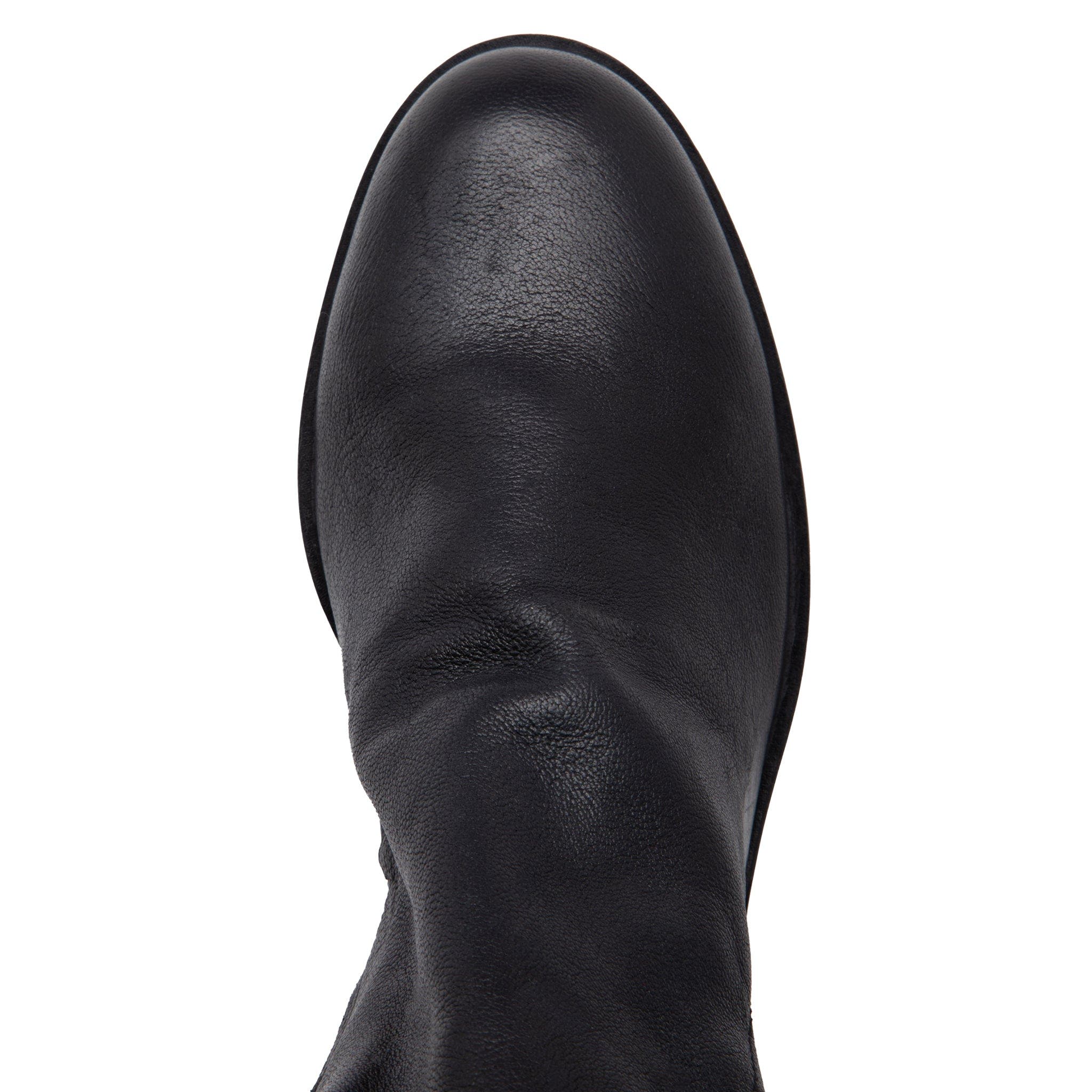 BEAUTIISOLES Renata Leather Bootie, Alternate, color, Black