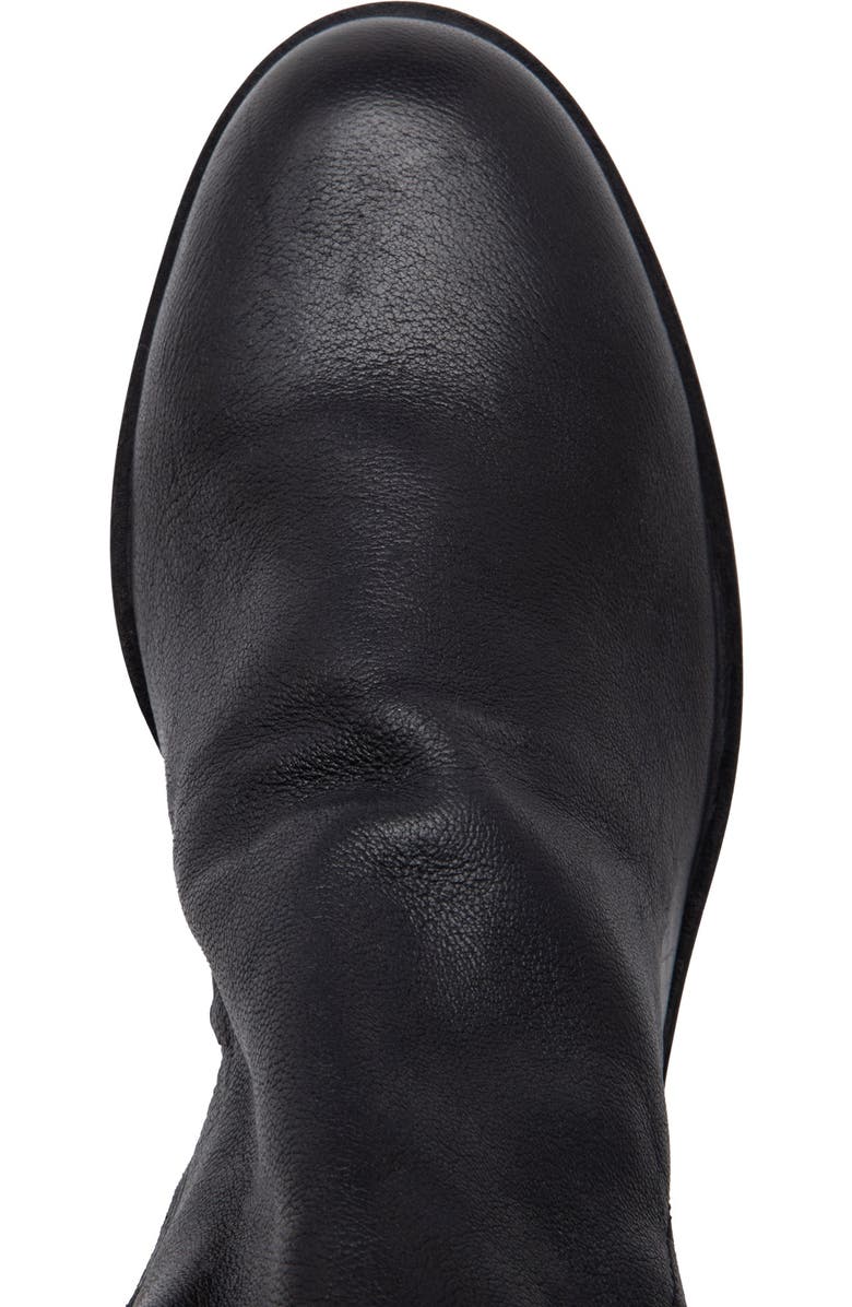 BEAUTIISOLES Renata Leather Bootie, Alternate, color, Black