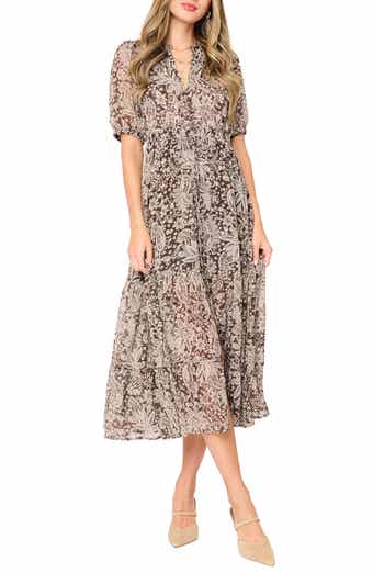 GIBSONLOOK Kira Drawstring Maxi Dress