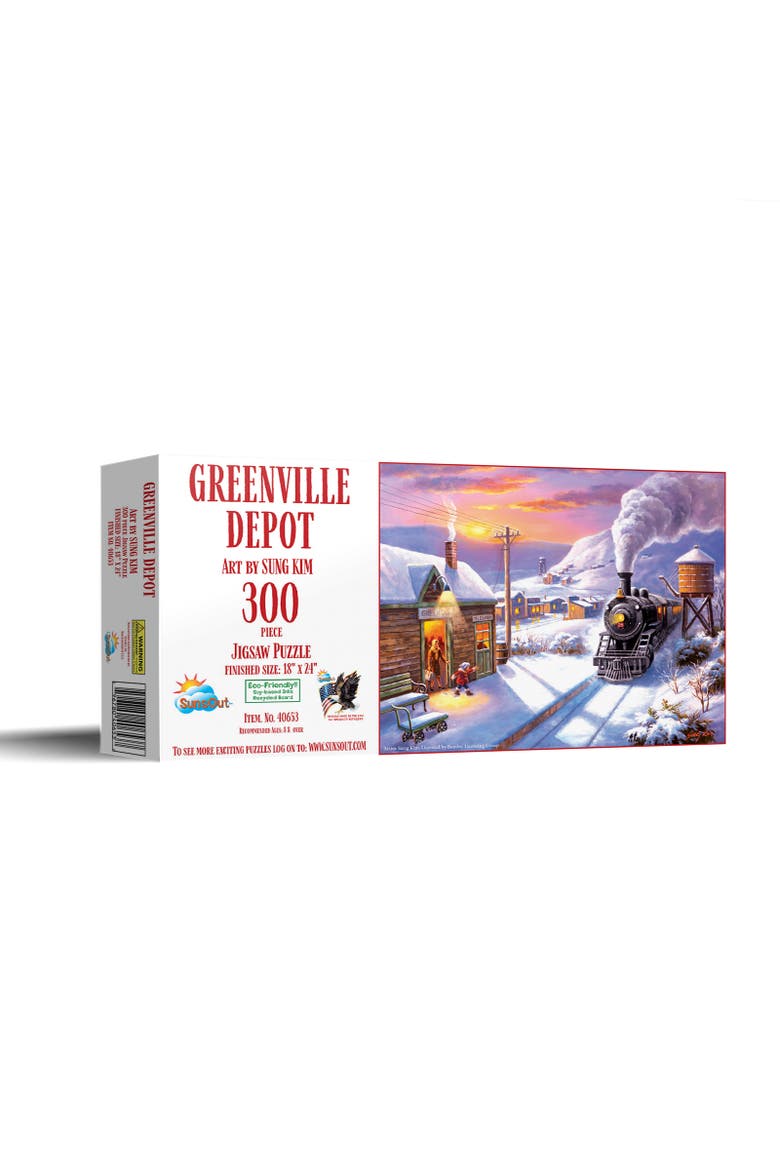 Greenville Depot 300 piece Jigsaw Puzzle for Adults, Main, color, Multicolor