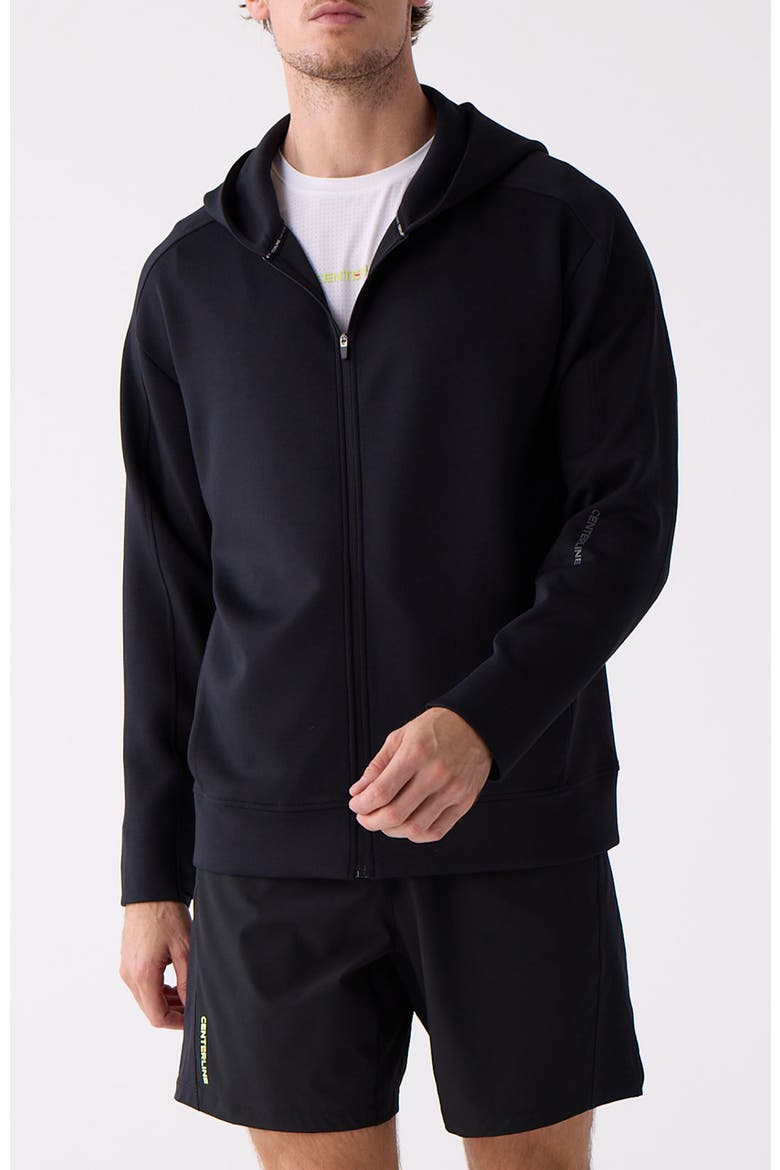 Men's Après Full Zip Hood, Main, color, Black