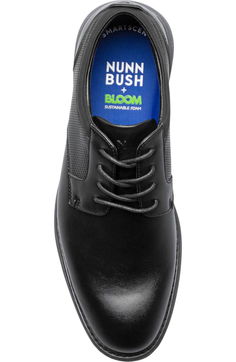 NUNN BUSH Chase Plain Toe Derby - Wide Width Available, Alternate, color, Black