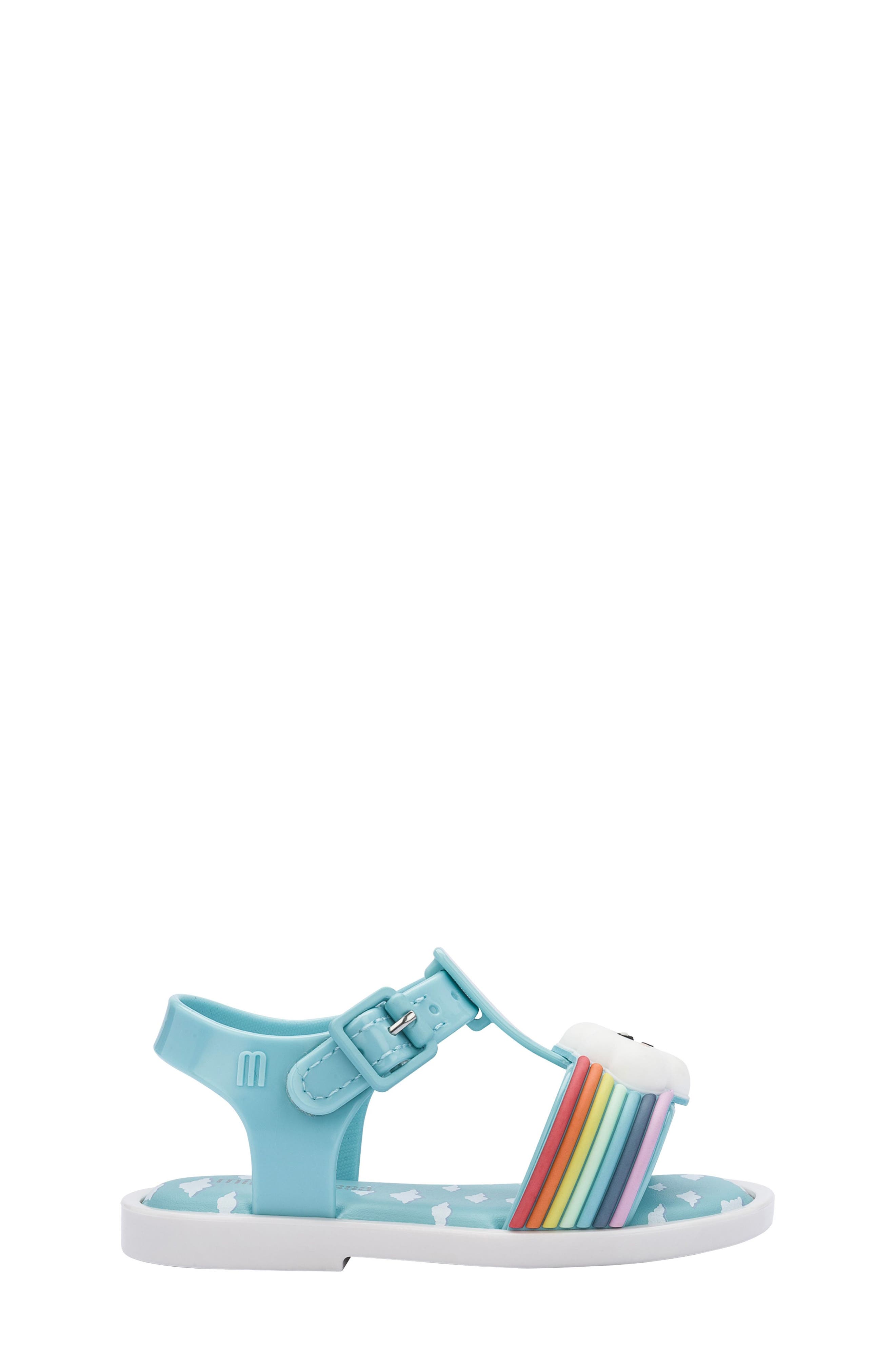 Mini Melissa Kids' Mar Sunny Jelly Sandal, Alternate, color, 