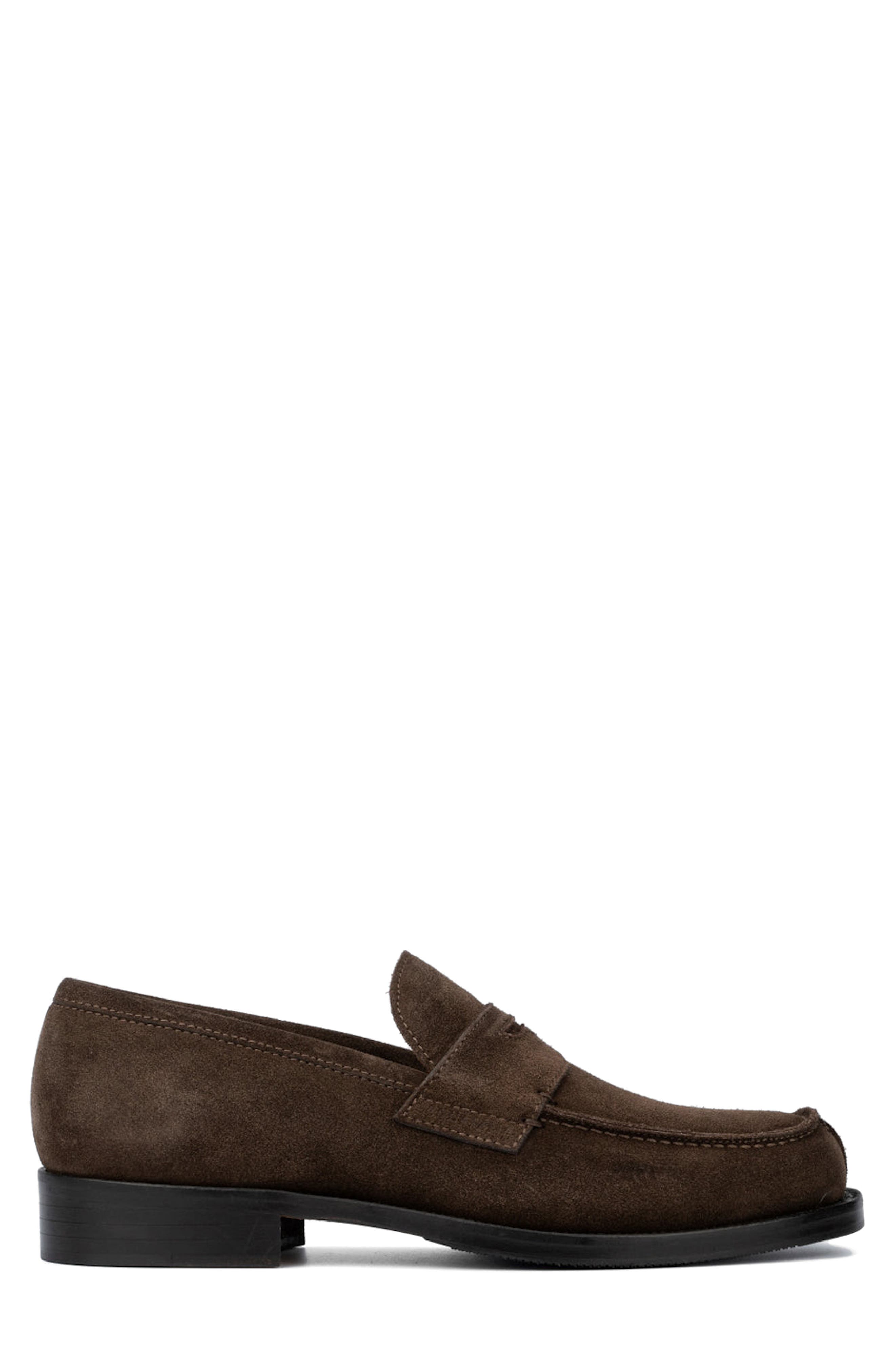 Aquatalia Andreo Penny Loafer, Alternate, color, Caffe