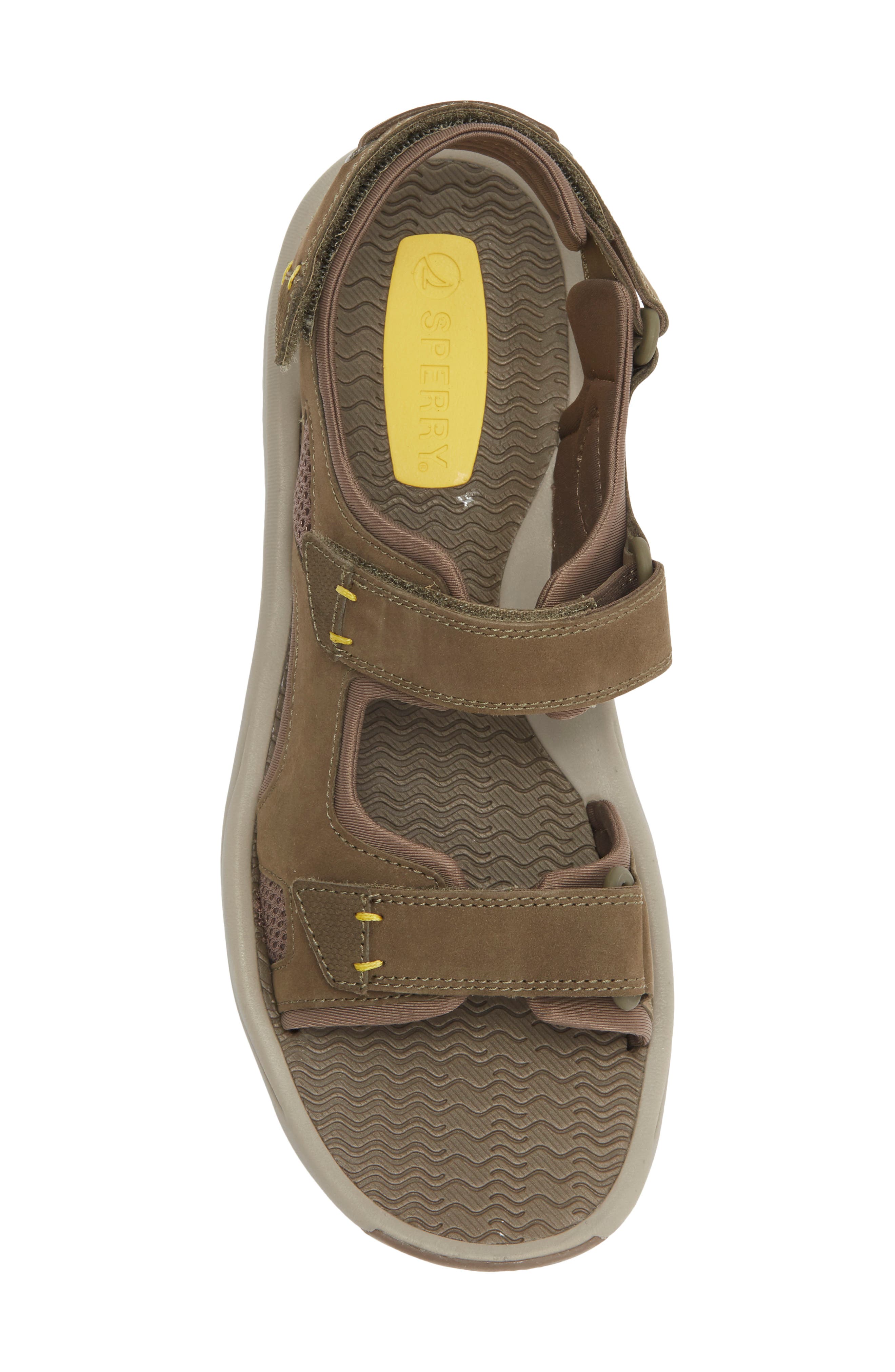 Sperry Deltona Sandal, Alternate, color, Olive