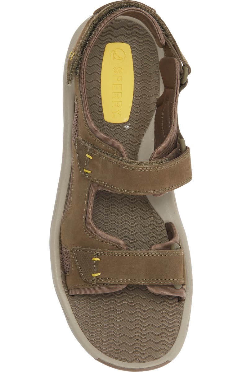Sperry Deltona Sandal, Alternate, color, Olive