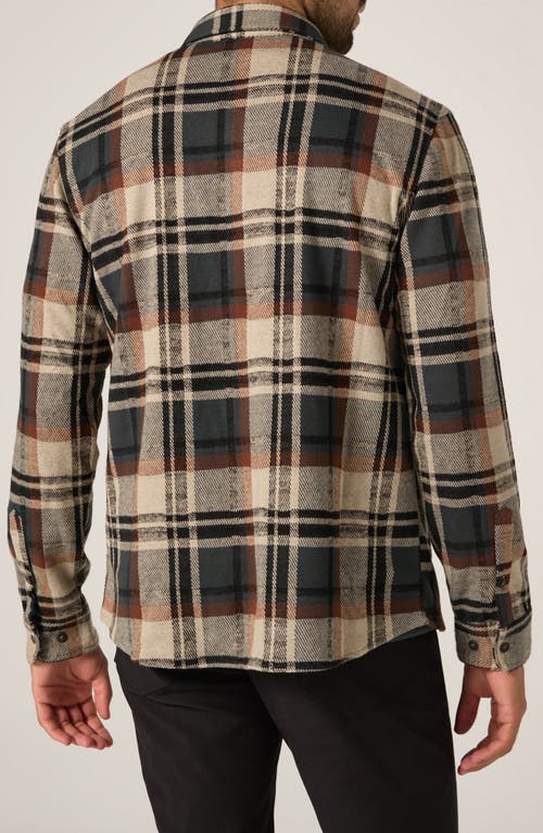 7 Diamonds Generation Plaid Stretch Flannel Button-up Shirt In Multi