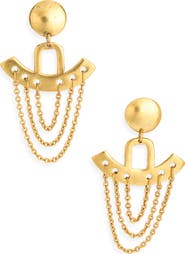 Karine Sultan Chandelier Drop Earrings