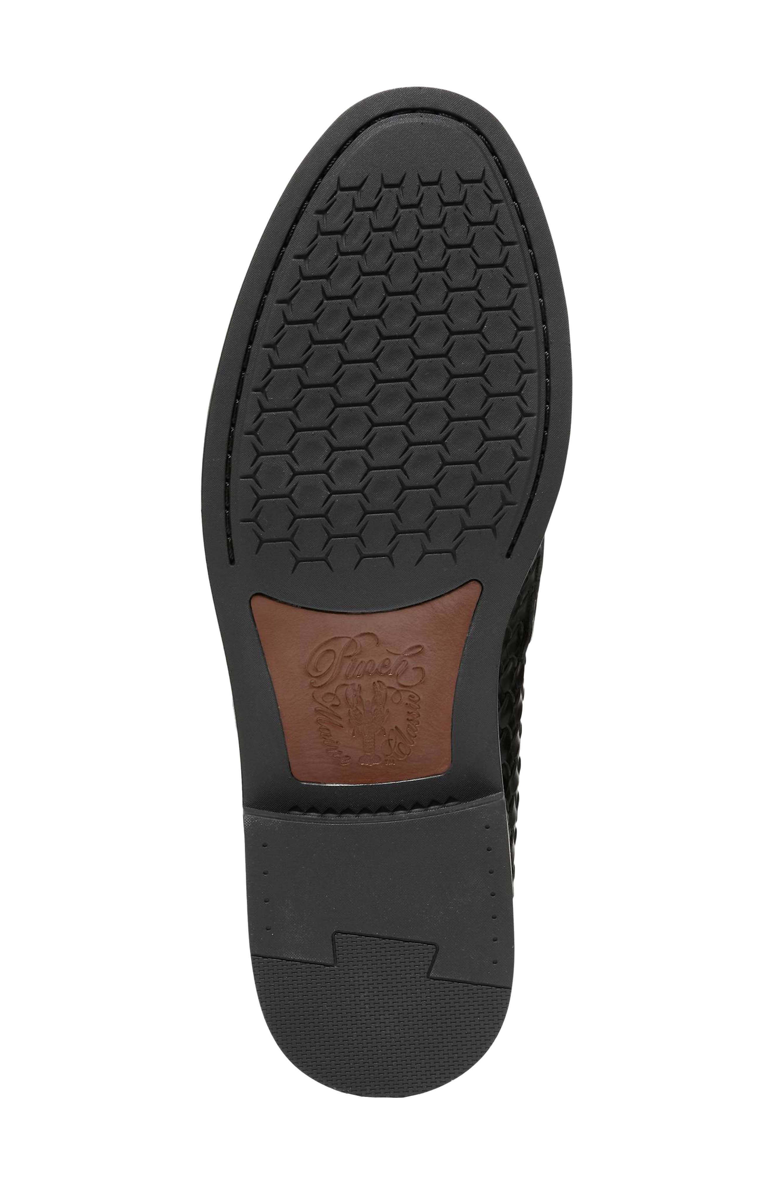 Pinch Penny Woven Flexcraft Loafer, Alternate, color, BLACK / BLACK