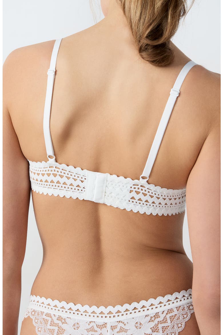 Dream Classique Underwire Demi Bra, Alternate, color, ECRU