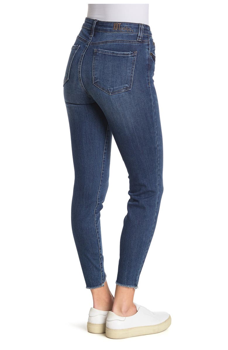 KUT from the Kloth Carlo Ankle Crop Skinny Jeans, Alternate, color,