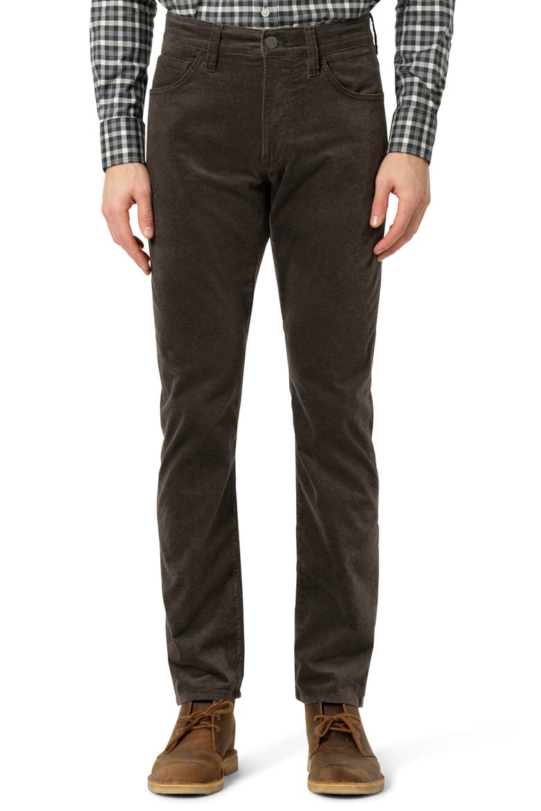 Courage Straight Fit Jeans, Main, color, DARK OLIVE MOLESKIN