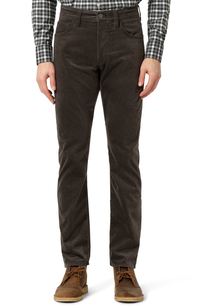 34 Heritage Courage Straight Fit Jeans, Main, color, Dark Olive Moleskin