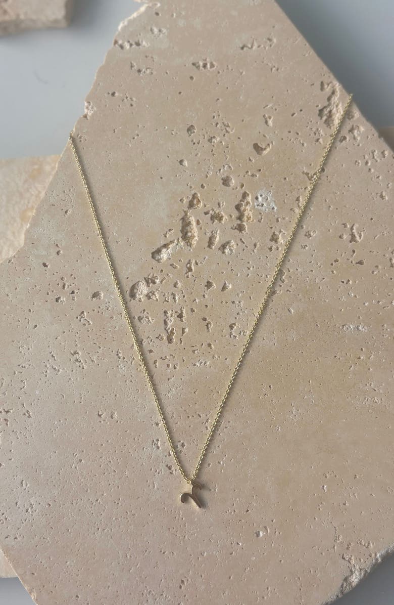 Adornia Zodiac Sign Pendant Necklace, Alternate, color, Gold - Aries