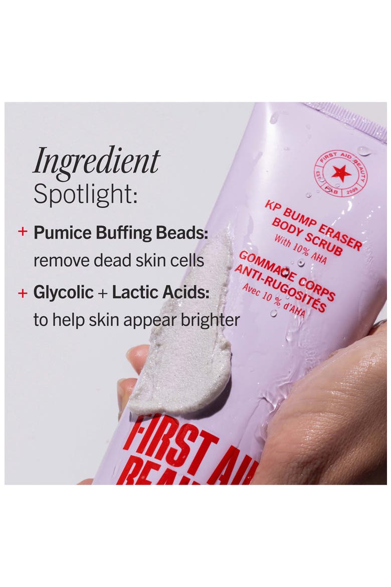 KP Bump Eraser Body Scrub 10% AHA - Polished Radiance Duo $60 Value, Alternate, color, NO COLOR
