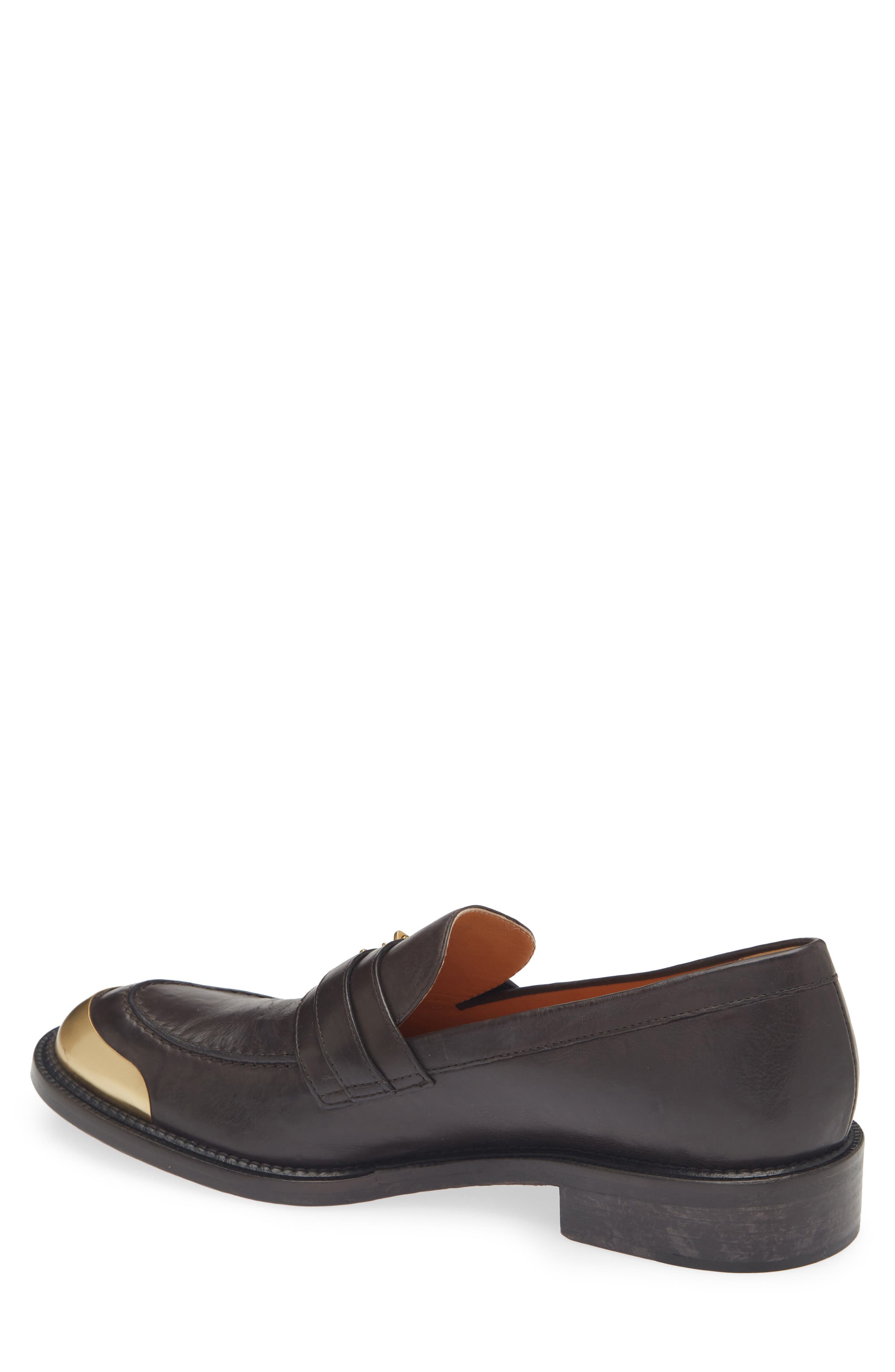 Primo Leather Loafer, Alternate, color, EBANO GOLD