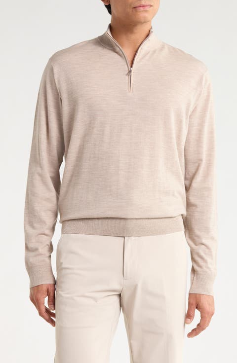 Excursionist Flex Quarter-Zip Merino Wool Pullover