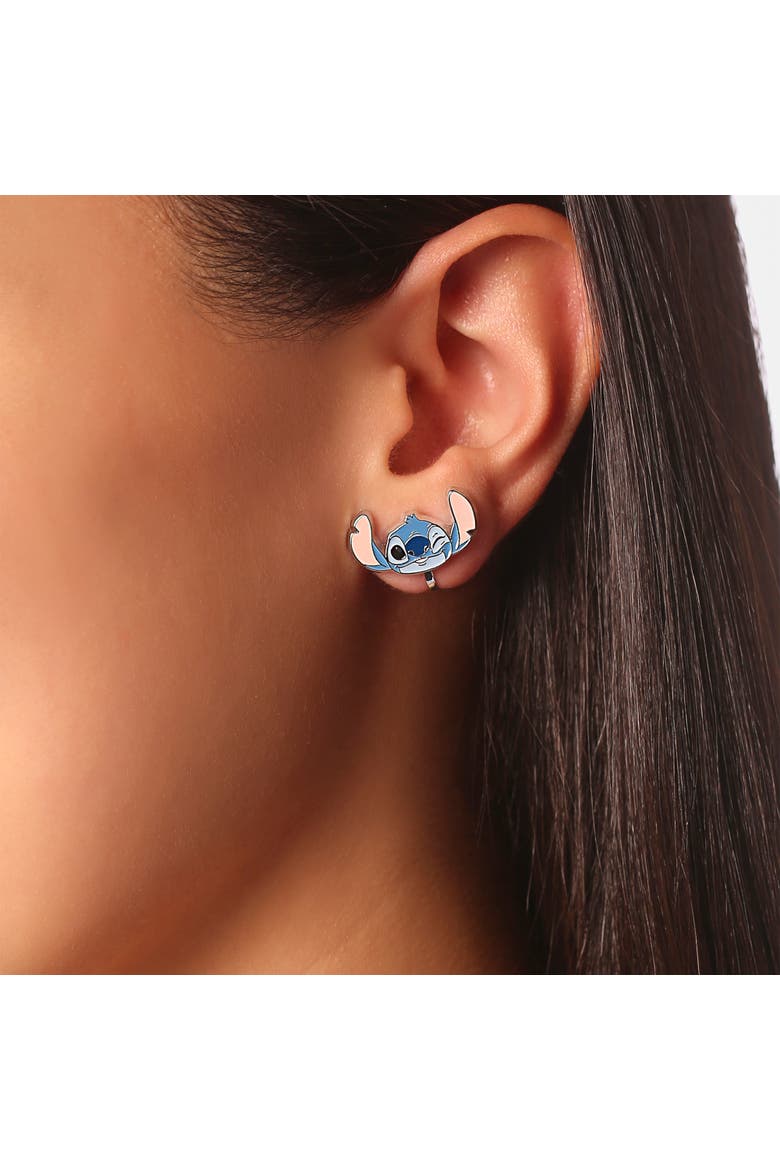 Clip-On 3 Piece Earring Set, Alternate, color, Pink, blue
