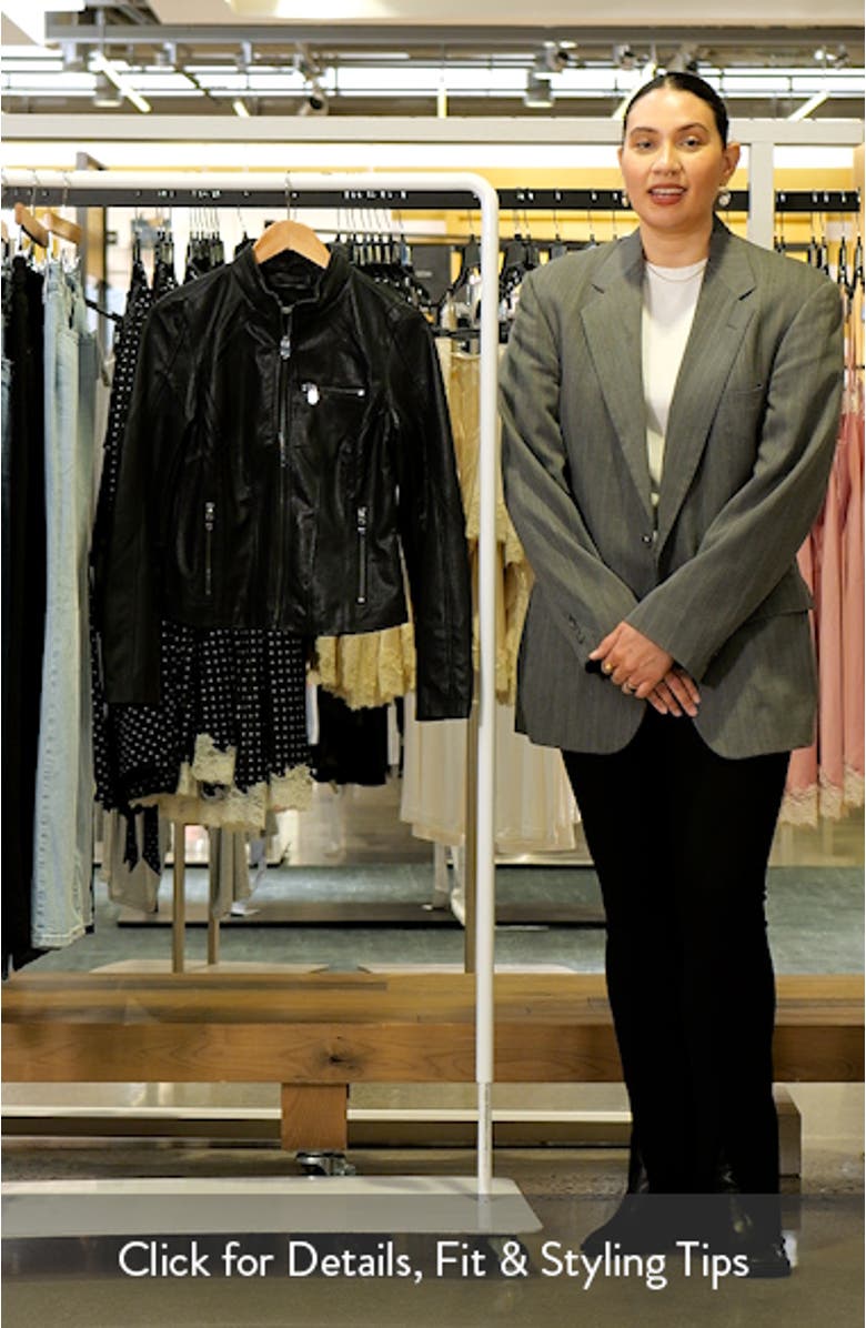 Faux Leather Jacket, sales video thumbnail