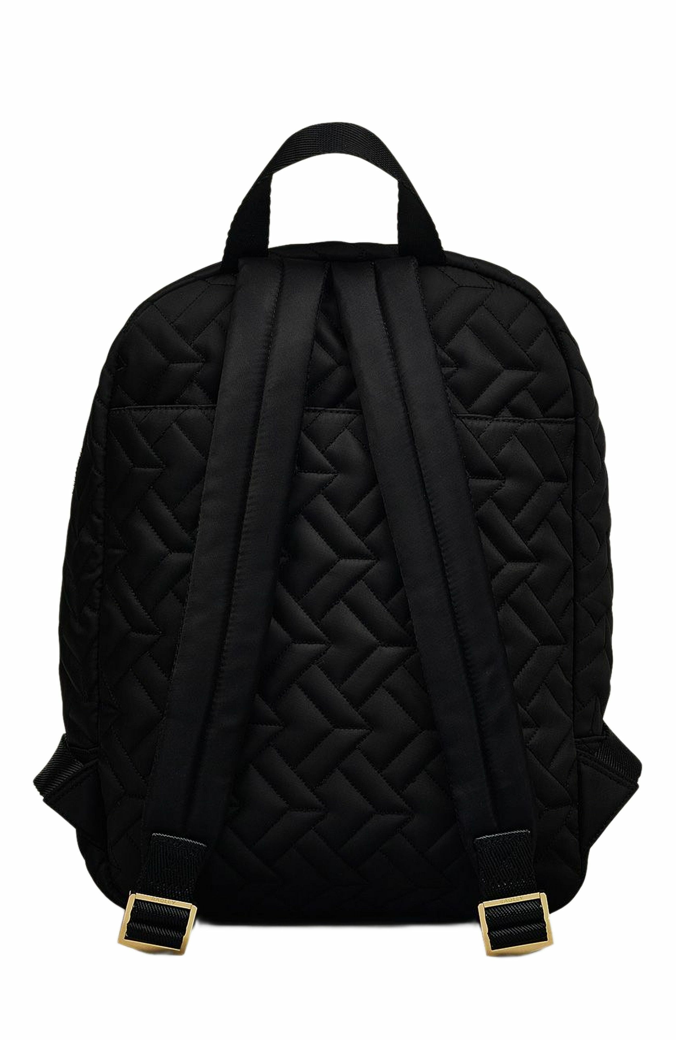Radley Holland Park - Quilt Medium Ziptop Backpack, Alternate, color, Black
