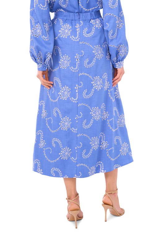 Vince Camuto A-line Maxi Skirt In Blue