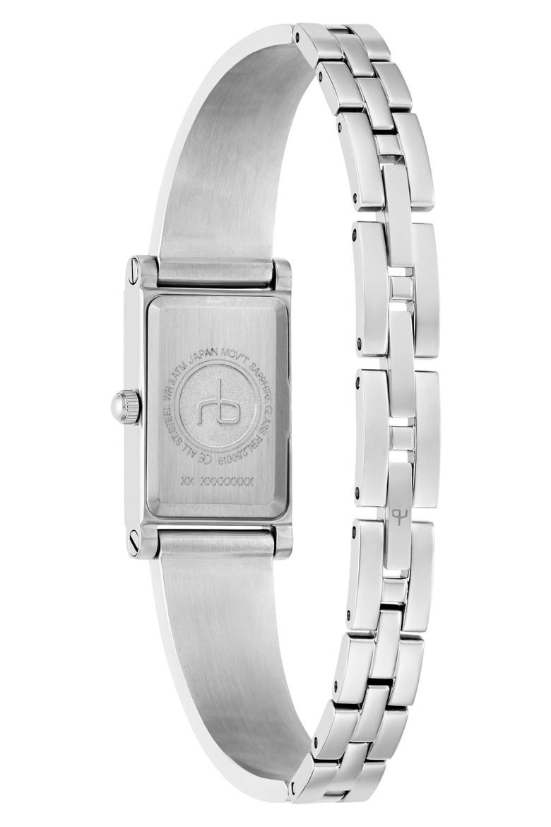 Eloise Bangle Watch, 17mm, Alternate, color, SILVER