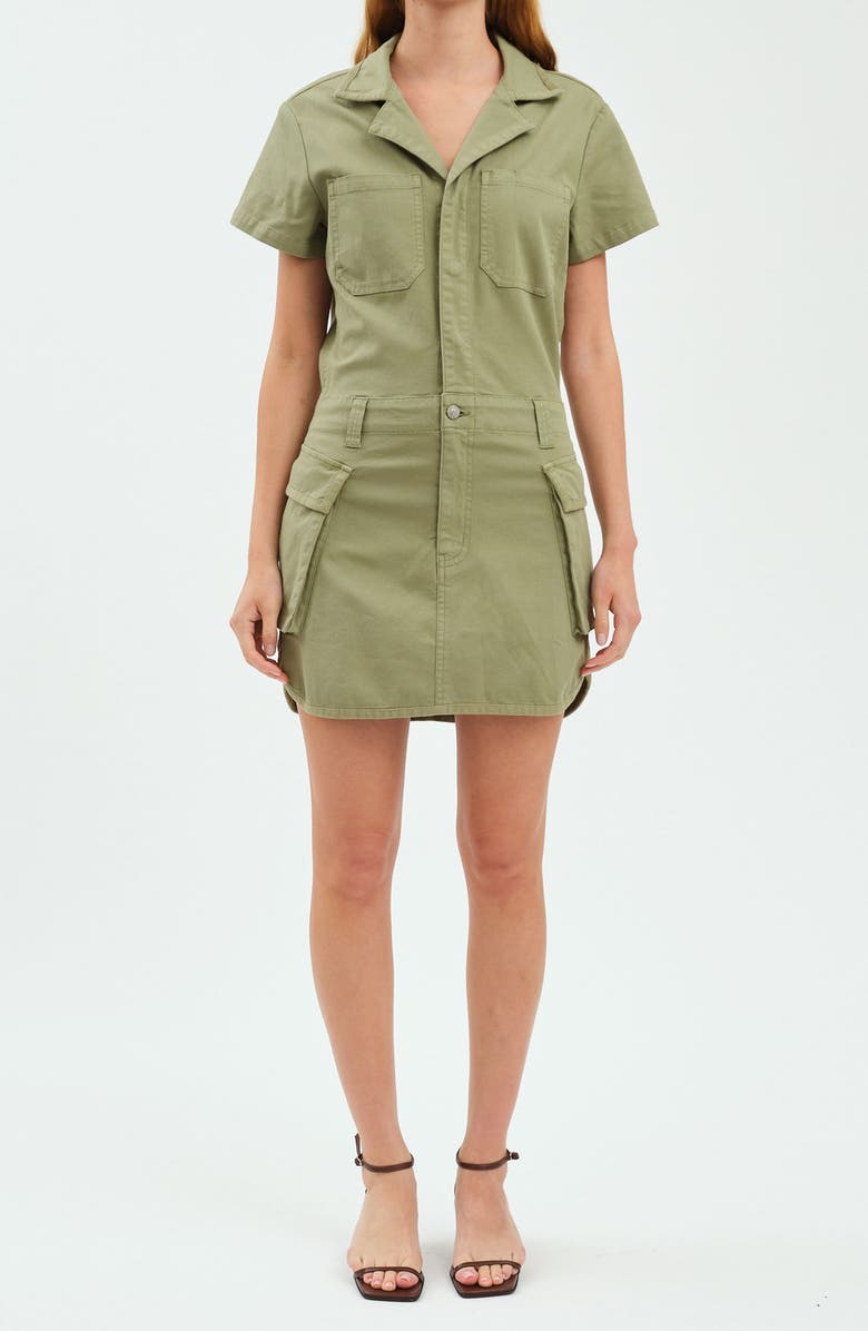 DAZE Fleet Cargo Minidress, Main, color, Orchard