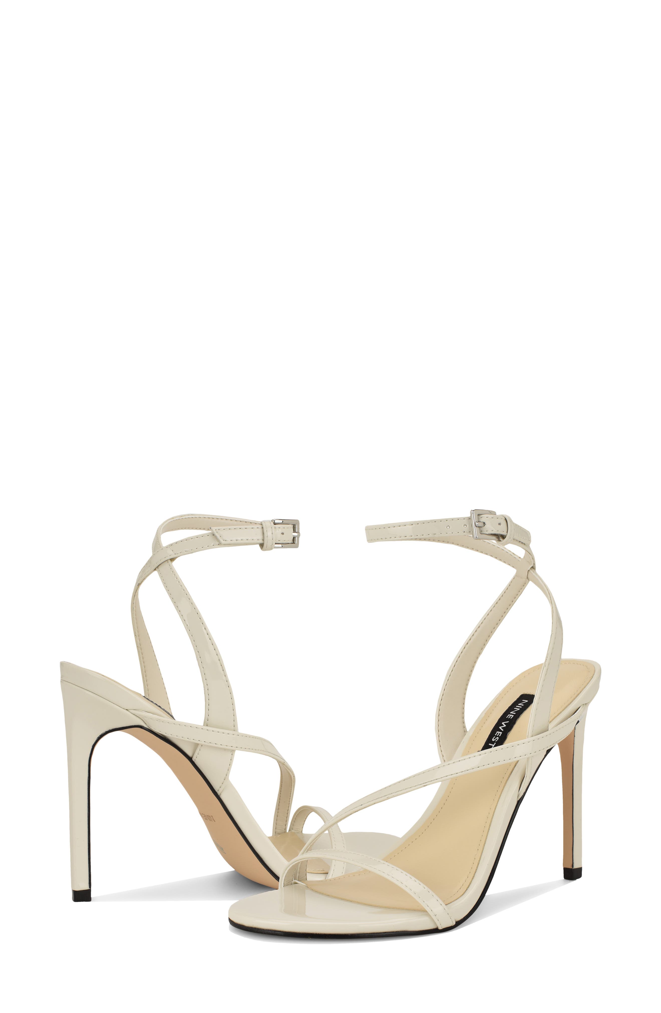 Miorla Ankle Strap Sandal, Alternate, color, IVORY