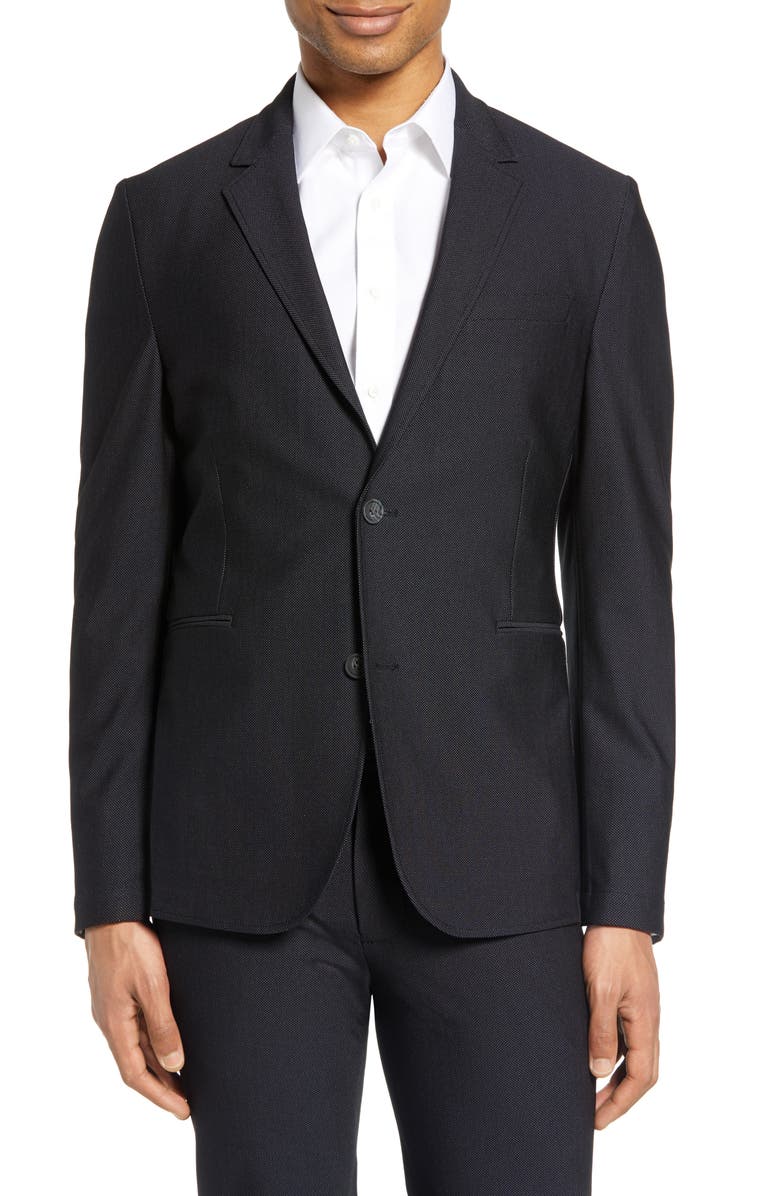 Vince Camuto Slim Fit Performance Mesh Sport Coat, Main, color,