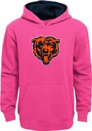 Outerstuff Girls Youth Pink Chicago Bears Prime Pullover Hoodie