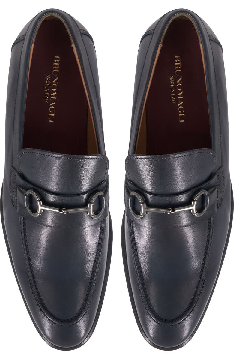 Bruno Magli Alessandro Bit Loafer, Alternate, color, Blue